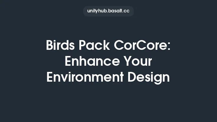 Birds Pack CorCore: Enhance Your Environment Design Thumbnail