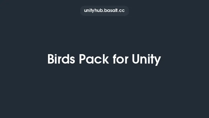Birds Pack for Unity Thumbnail