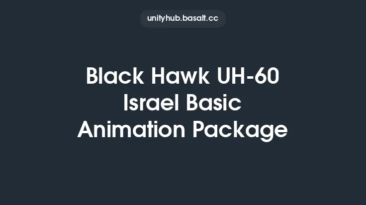 Black Hawk UH-60 Israel Basic Animation Package Thumbnail