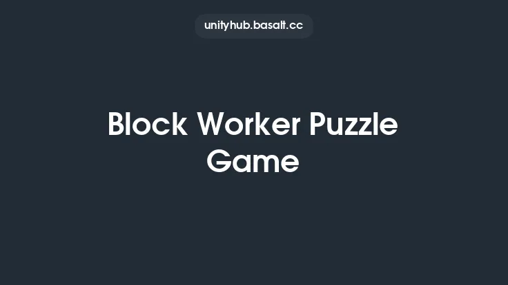 Block Worker Puzzle Game Thumbnail