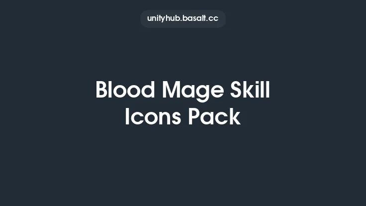 Blood Mage Skill Icons Pack Thumbnail