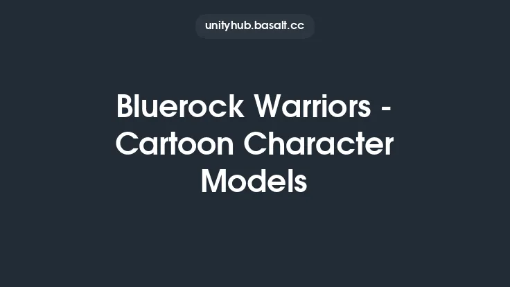 Bluerock Warriors - Cartoon Character Models Thumbnail