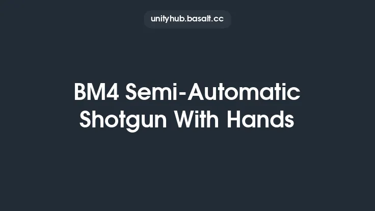BM4 Semi-Automatic Shotgun With Hands Thumbnail