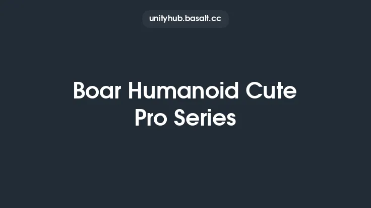 Boar Humanoid Cute Pro Series Thumbnail