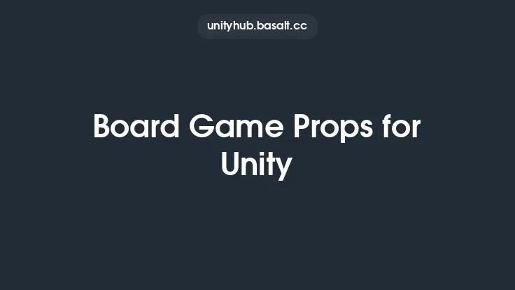 Board Game Props for Unity Thumbnail