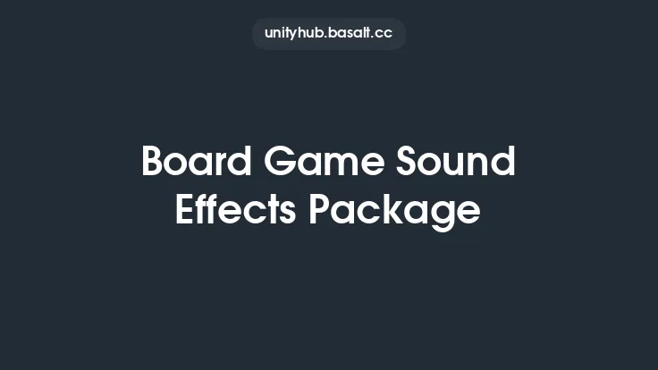 Board Game Sound Effects Package Thumbnail