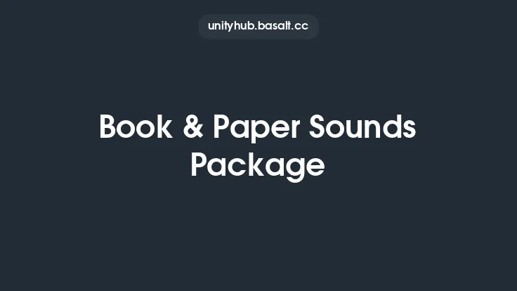 Book & Paper Sounds Package Thumbnail