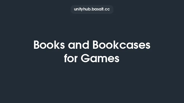 Books and Bookcases for Games Thumbnail