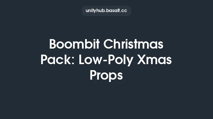 Boombit Christmas Pack: Low-Poly Xmas Props Thumbnail