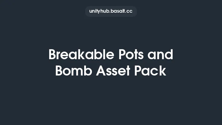 Breakable Pots and Bomb Asset Pack Thumbnail