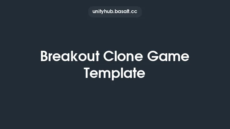 Breakout Clone Game Template Thumbnail