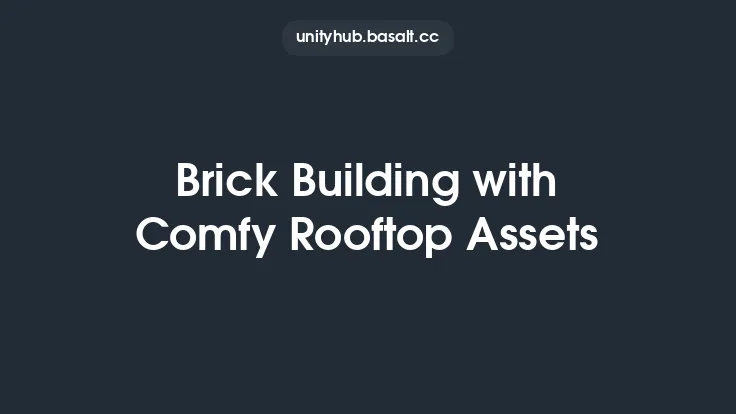 Brick Building with Comfy Rooftop Assets Thumbnail