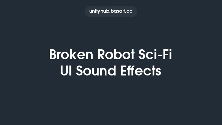 Broken Robot Sci-Fi UI Sound Effects Thumbnail