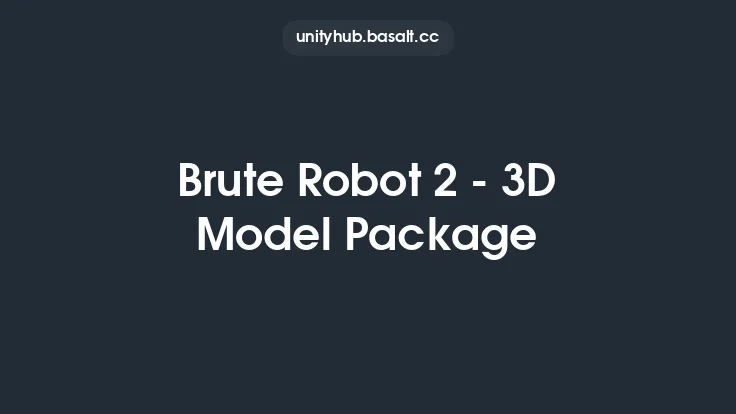 Brute Robot 2 - 3D Model Package Thumbnail