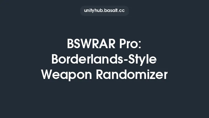 BSWRAR Pro: Borderlands-Style Weapon Randomizer Thumbnail