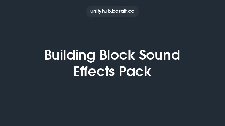 Building Block Sound Effects Pack Thumbnail