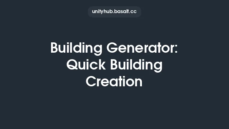 Building Generator: Quick Building Creation Thumbnail