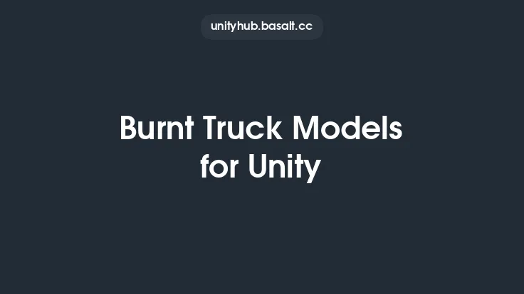 Burnt Truck Models for Unity Thumbnail
