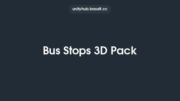 Bus Stops 3D Pack Thumbnail