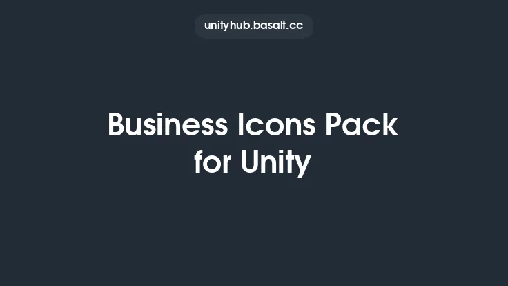 Business Icons Pack for Unity Thumbnail