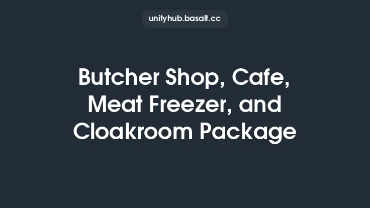 Butcher Shop, Cafe, Meat Freezer, and Cloakroom Package Thumbnail