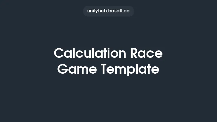 Calculation Race Game Template Thumbnail