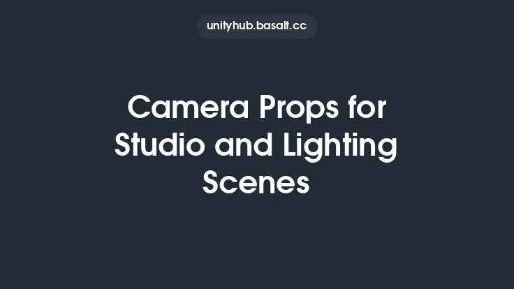 Camera Props for Studio and Lighting Scenes Thumbnail