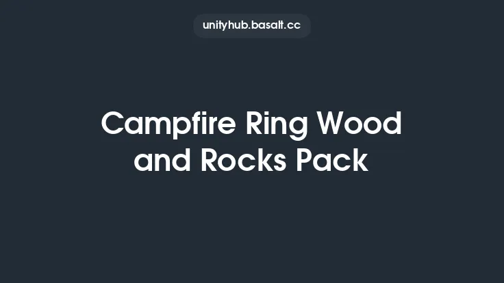 Campfire Ring Wood and Rocks Pack Thumbnail