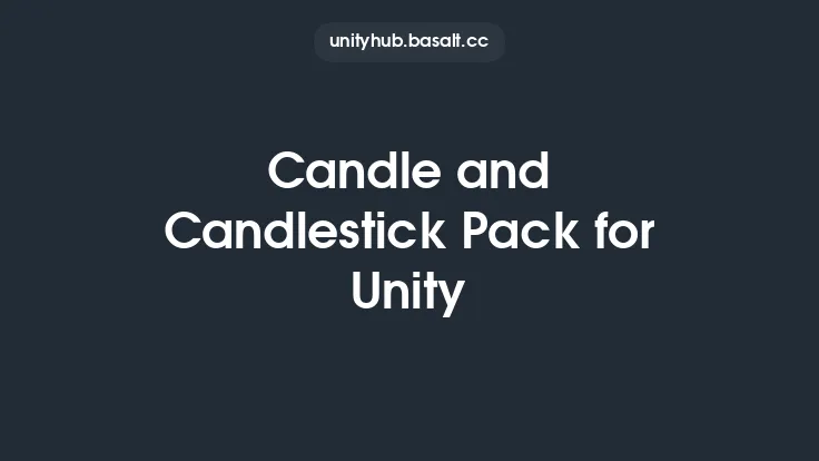 Candle and Candlestick Pack for Unity Thumbnail