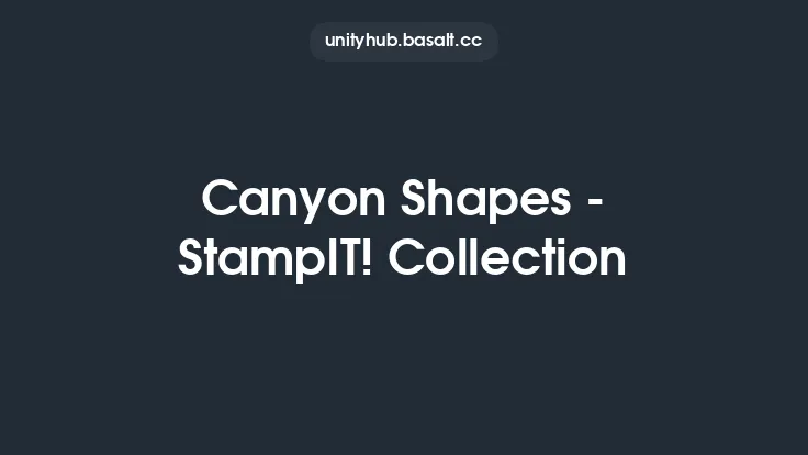 Canyon Shapes - StampIT! Collection Thumbnail