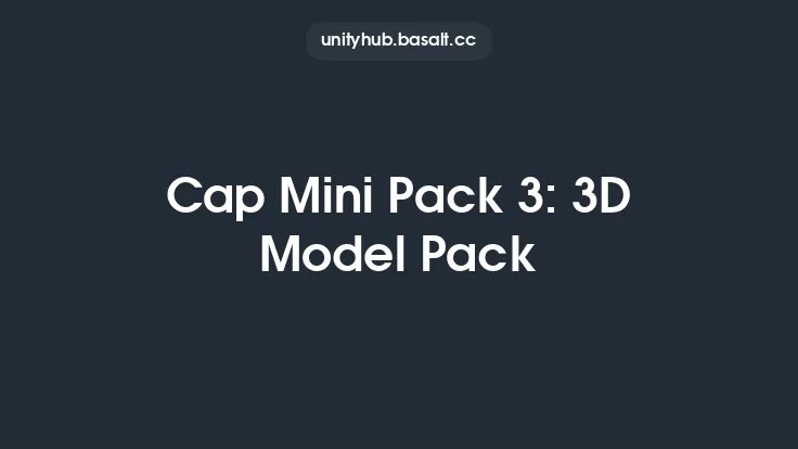 Cap Mini Pack 3: 3D Model Pack Thumbnail