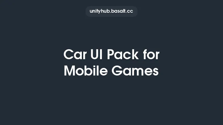 Car UI Pack for Mobile Games Thumbnail