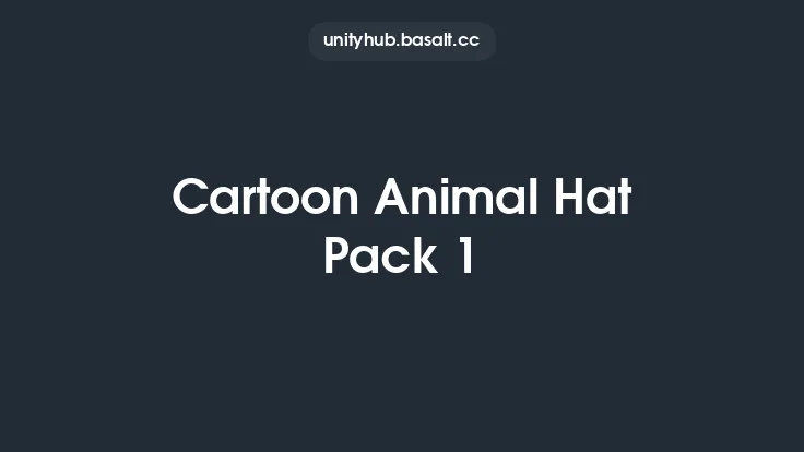 Cartoon Animal Hat Pack 1 Thumbnail