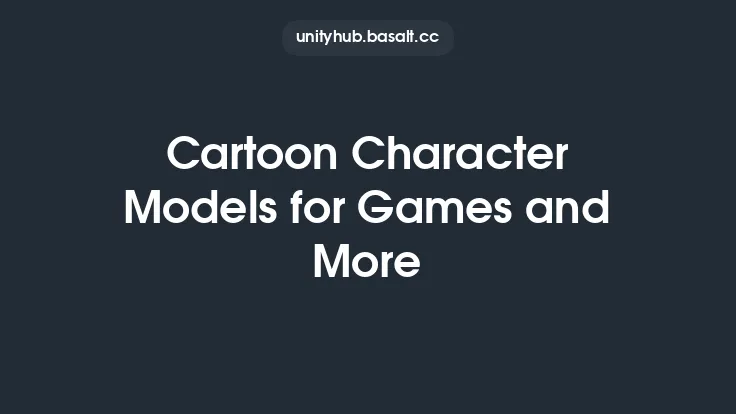 Cartoon Character Models for Games and More Thumbnail