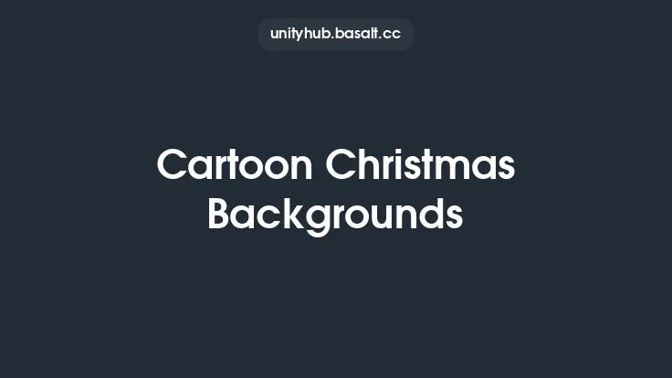 Cartoon Christmas Backgrounds Thumbnail