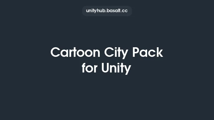 Cartoon City Pack for Unity Thumbnail