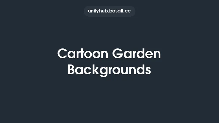 Cartoon Garden Backgrounds Thumbnail