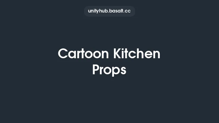Cartoon Kitchen Props Thumbnail