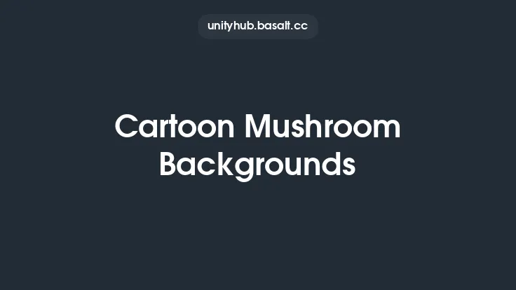 Cartoon Mushroom Backgrounds Thumbnail