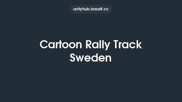 Cartoon Rally Track Sweden Thumbnail
