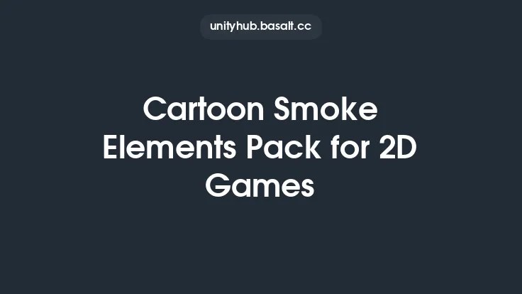 Cartoon Smoke Elements Pack for 2D Games Thumbnail