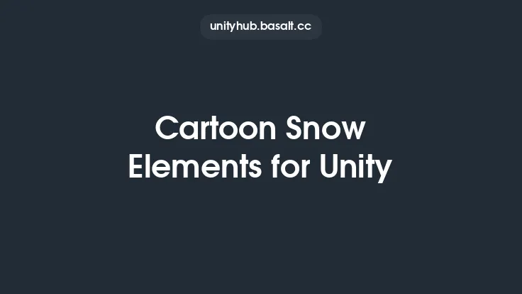 Cartoon Snow Elements for Unity Thumbnail