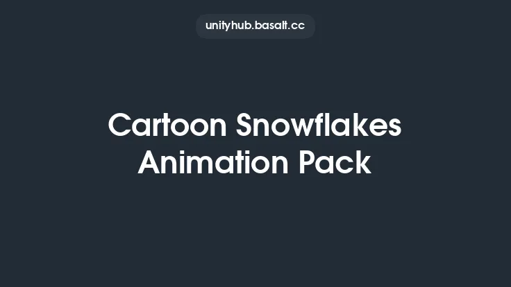 Cartoon Snowflakes Animation Pack Thumbnail
