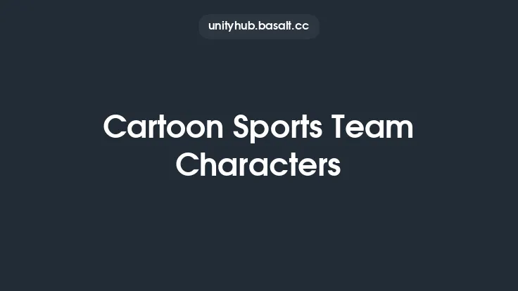 Cartoon Sports Team Characters Thumbnail