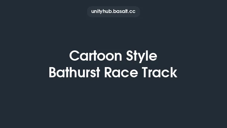 Cartoon Style Bathurst Race Track Thumbnail