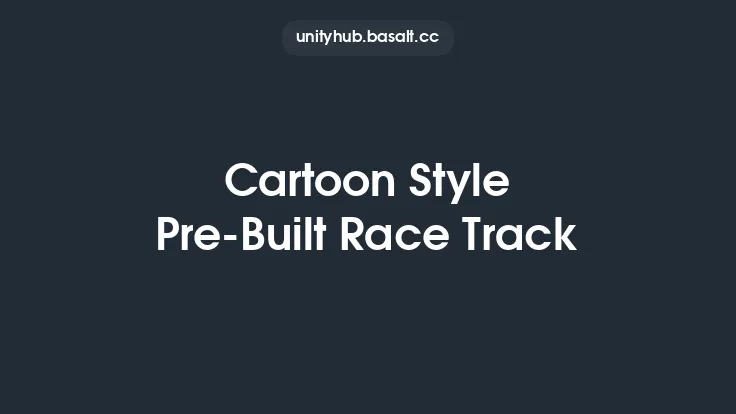 Cartoon Style Pre-Built Race Track Thumbnail
