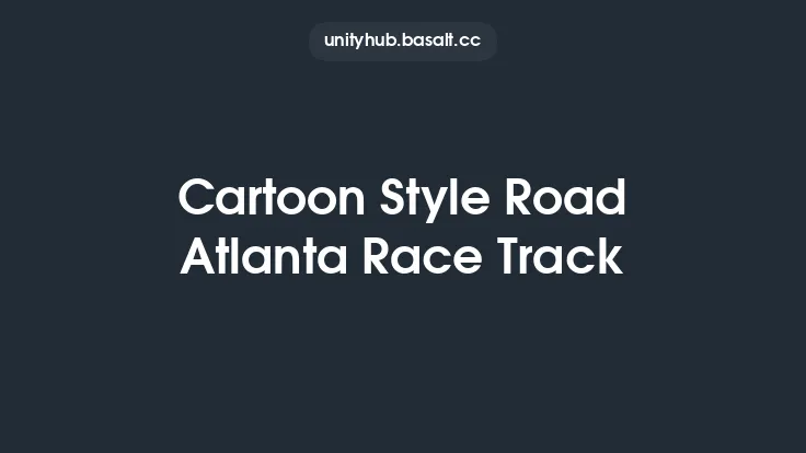 Cartoon Style Road Atlanta Race Track Thumbnail