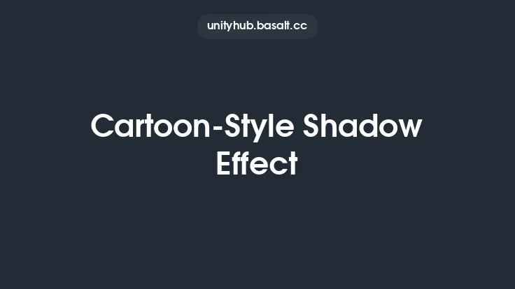 Cartoon-Style Shadow Effect Thumbnail