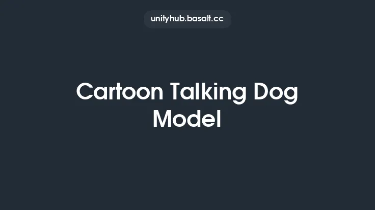 Cartoon Talking Dog Model Thumbnail