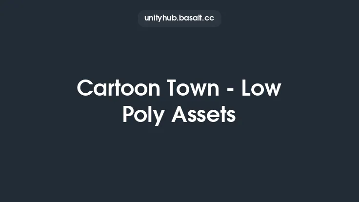 Cartoon Town - Low Poly Assets Thumbnail
